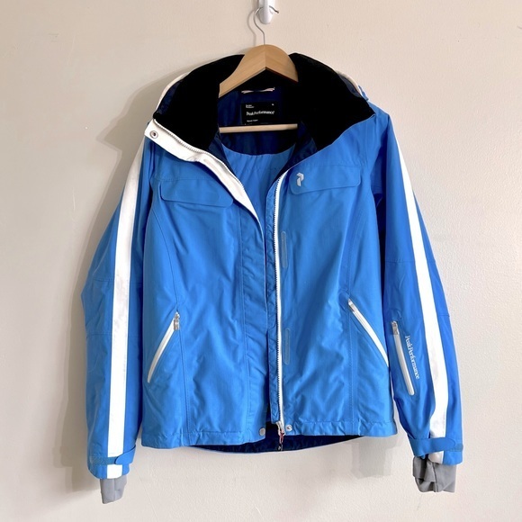 PEAK PERFORMANCE MORZINEJ GORE-TEX Performance Shell Ski Jacket Women Size M - Picture 1 of 16